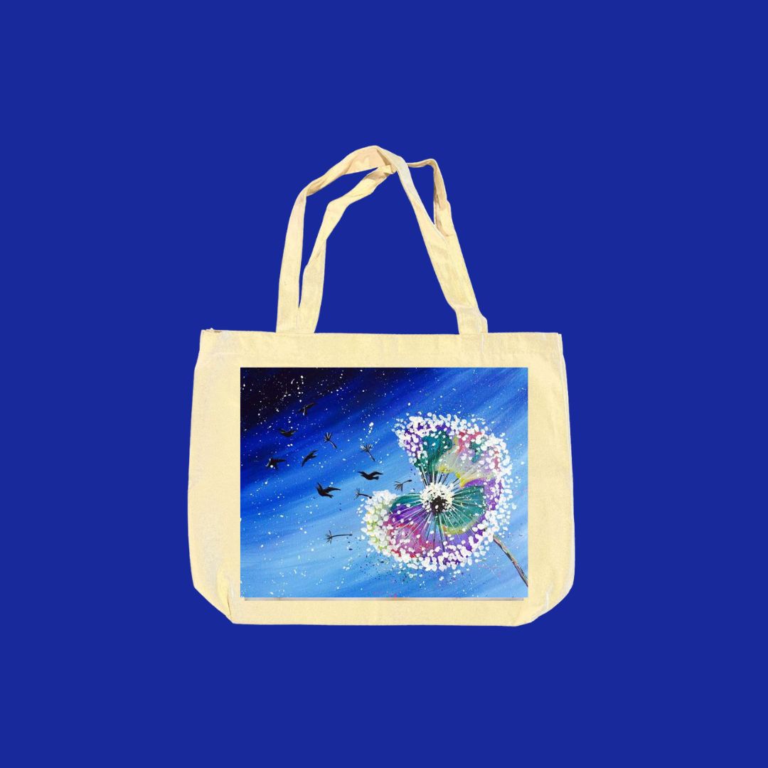 Your Decision: Paint on Tote Bags or Canvases!